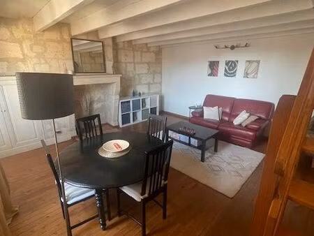 t2 bordeaux bastide duplex meublé 40 m2