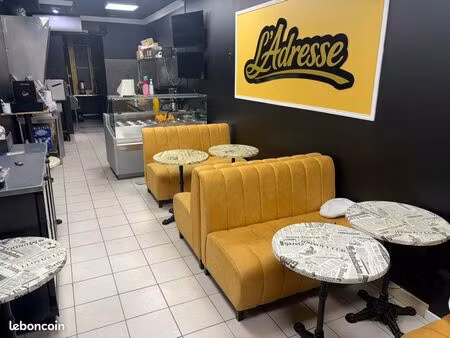 fond de commerce fast food