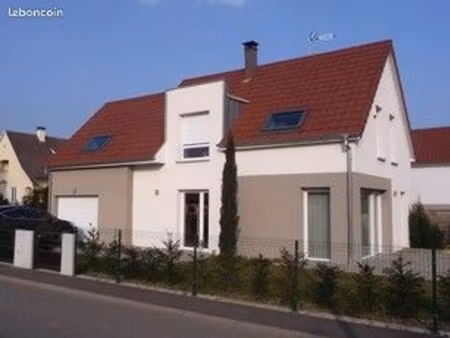 wettolsheim ravissante maison de 2012 bbc 3 chambres  garage intégré  jardin
