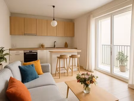 appartement 2 pièces 46 m²