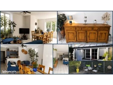 t3 64 m² centre-ville – terrasse 22 m² – parking – plain-pied