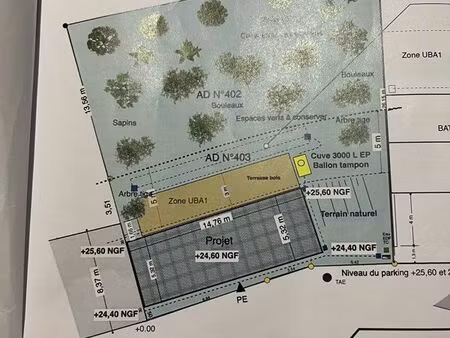terrain constructible saint léger du bourg denis