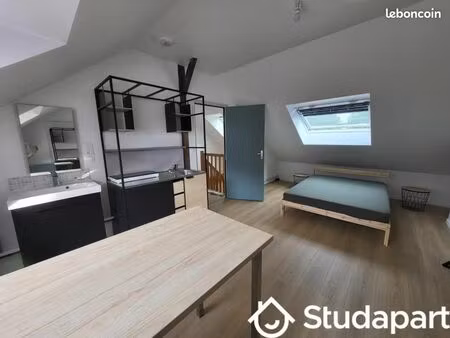chambre 1 pièce 30 m²