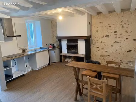 maison 2 pièces yvre l évêque