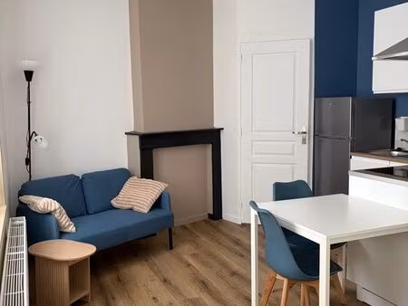 studio meublé 23m2 proche gare et université