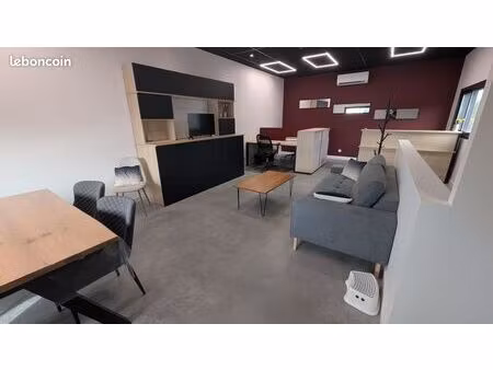 bureaux neufs 45m² - meublés - audenge