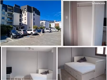 studio entre centre ville et lac