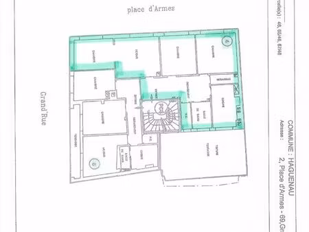 appartement (96 m²) à louer dans le centre d'haguenau