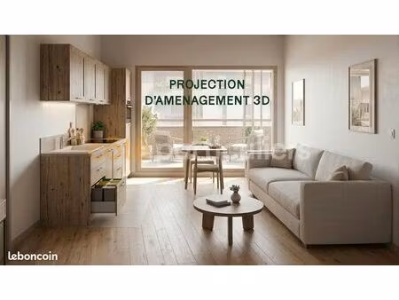appartement 2 pièces 42 m²