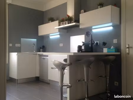 superbe appartement de standing meublé 130 m2 - 4 chambres - hyper centre