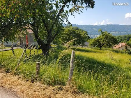 terrain constructible de 976 m² à arvillard (savoie)