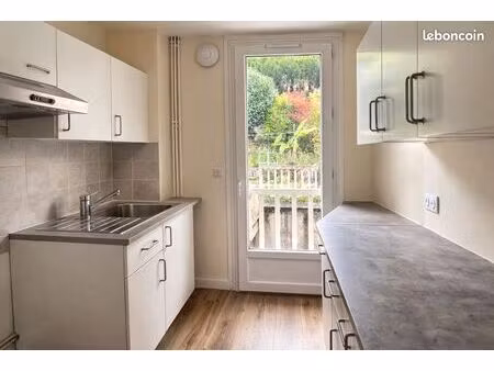 appartement de charme - 71m2 - avec jardin  garage  cave et combles aménageables