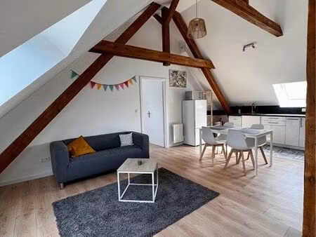 appartement 2 pièces rénové et meublé