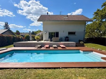maison contemporaine 140m2  5 pièces  jardin  piscine et garage