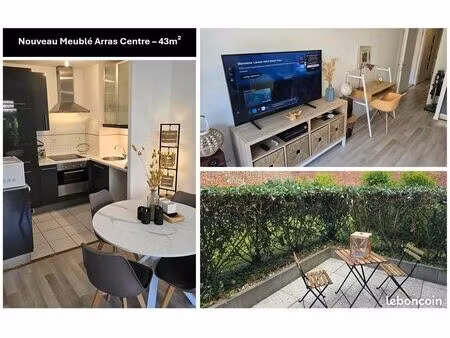 nouveau meublé arras centre ville