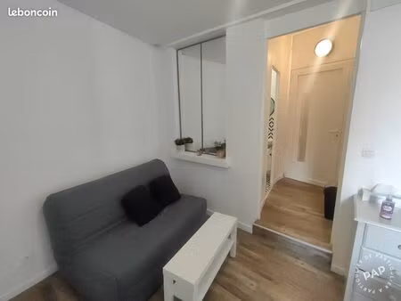 studio meublé avec jardin