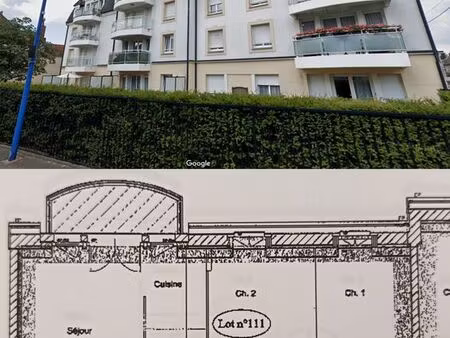 location appartement t3- oignies