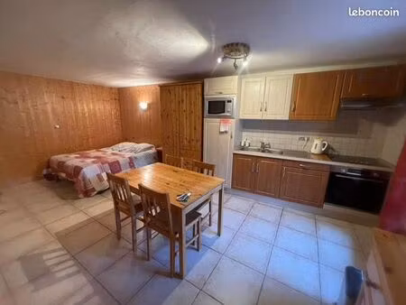 studio lit double courchevel - location saisonnière