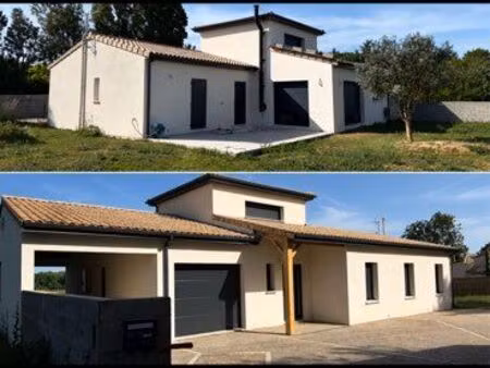 maison contemporaine 132 m² – 4 chambres – terrain 816 m²