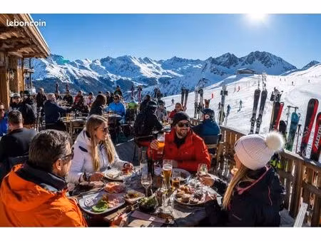 restaurant d’altitude au cœur d’un domaine skiable majeur des alpes