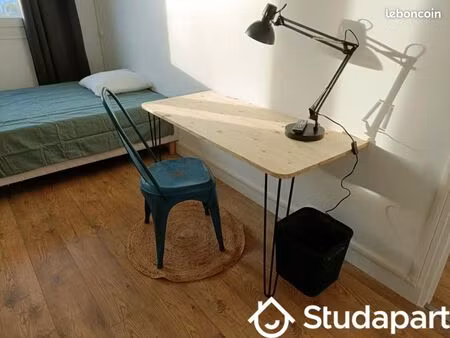 chambre 1 pièce 13 m²