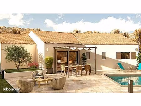 villa 80m² sur 500m² de terrain a loriol du comtat