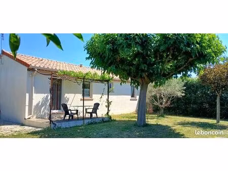 maison de plain-pied dans petit lotissement calme