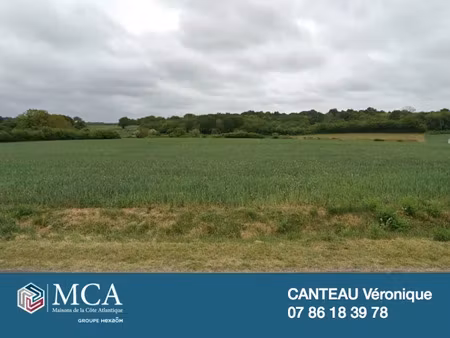 vente terrain 624 m² à meursac (17120)  66 500 €