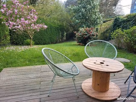 t2 meublé 47m2 mont saint aignan