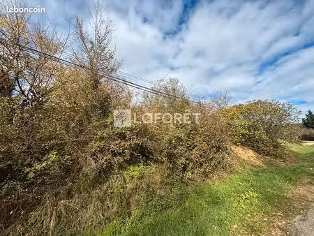terrain 1108 m² villebrumier