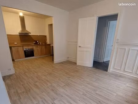 appartement 3 pièces 55 m² rdc centre de st romain
