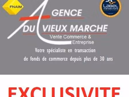 fonds de commerce bar 250 m²