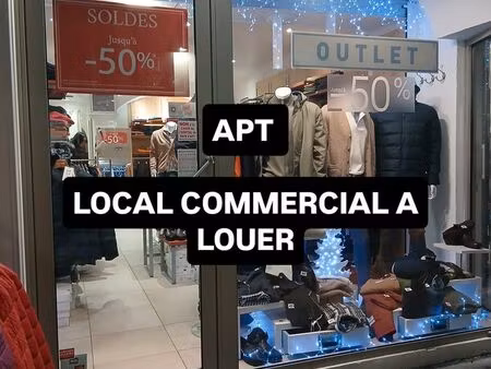 location boutique coeur de ville