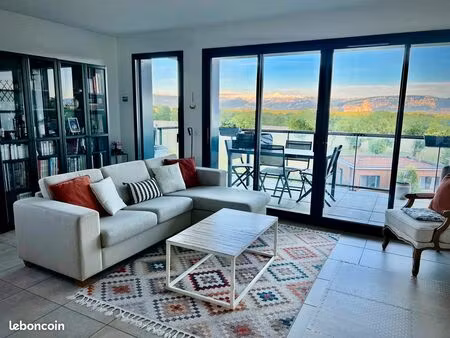 à vendre – appartement t4 traversant – 85m² – vue imprenable sur le mont-blanc
