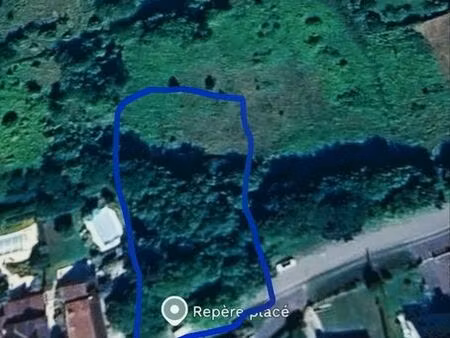 terrain constructible 1.786m² commune de fossoy