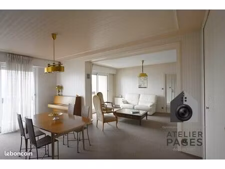 limoges haute vienne appartement 106.36m² 6 pièces 4 chambres garage fermé 2 caves emplace