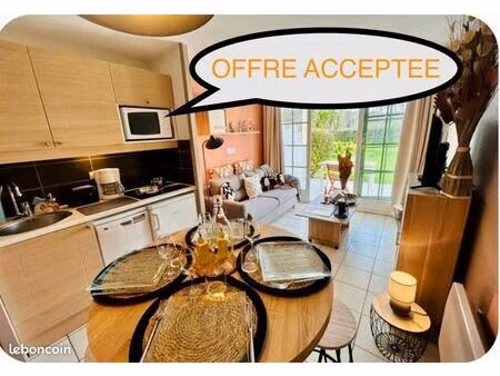 offre acceptée => vente de particulier à particulier appartement cosy (22 m2) avec ses meu