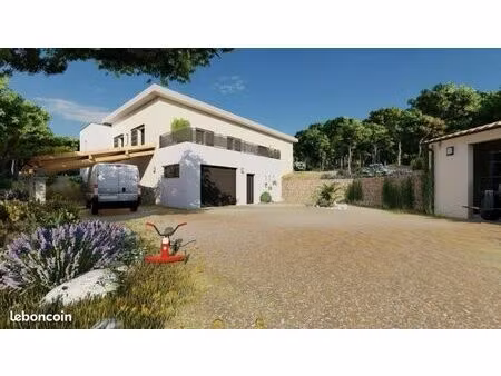 terrain constructible avec permis saint julien 83560