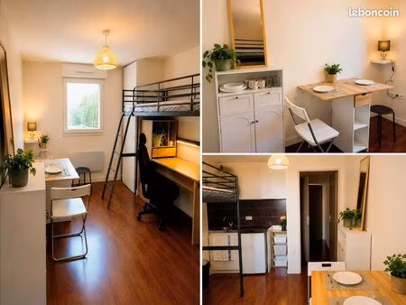 studio meublé résidence avec gardien fontainebleau/avon