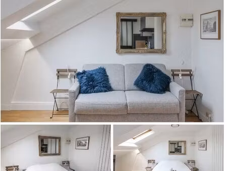studio meublé refait à neuf - tout équipé - face château versailles