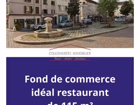 fond de commerce 115 m² coulommiers