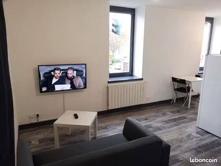 studio 24m2 meublé proche gare et écoles