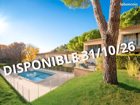 disponible du 31/10 au 28/02 – t2 meublé rénové