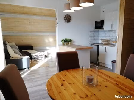 appartement de montagne – résidence le galisson – saint-jean-de-montclart – 32 m²