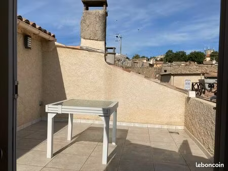 maison de village t3 terrasse tropezienne