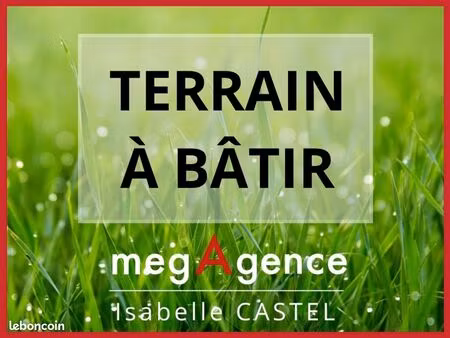 terrain 800 m² vaire