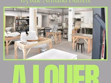 atelier de céramique / porcelaine à louer