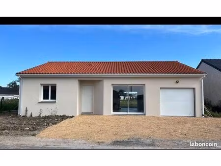 maison neuve plein pied + garage