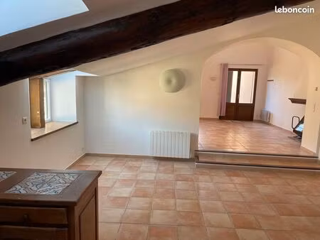 maison village rénovée plain pied