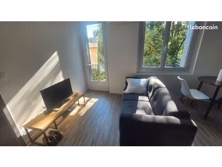 t2 meublé neuf greoux avec balcon